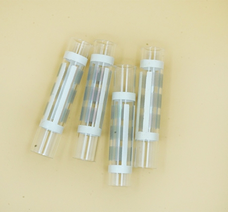 Nanomembrane quartz heating tube